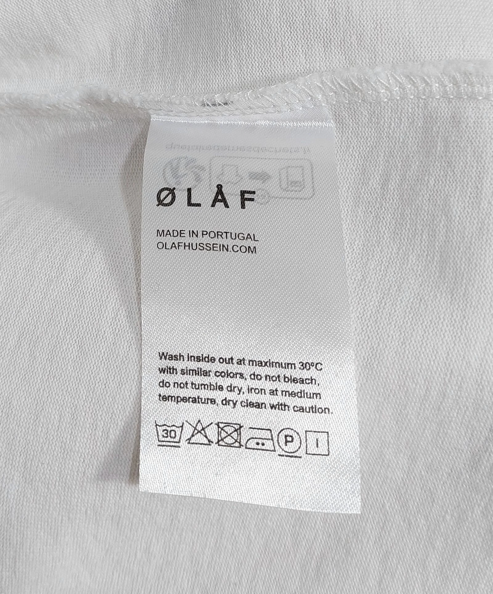 ØLÅF firma LS camiseta - blanco óptico M – photo 4
